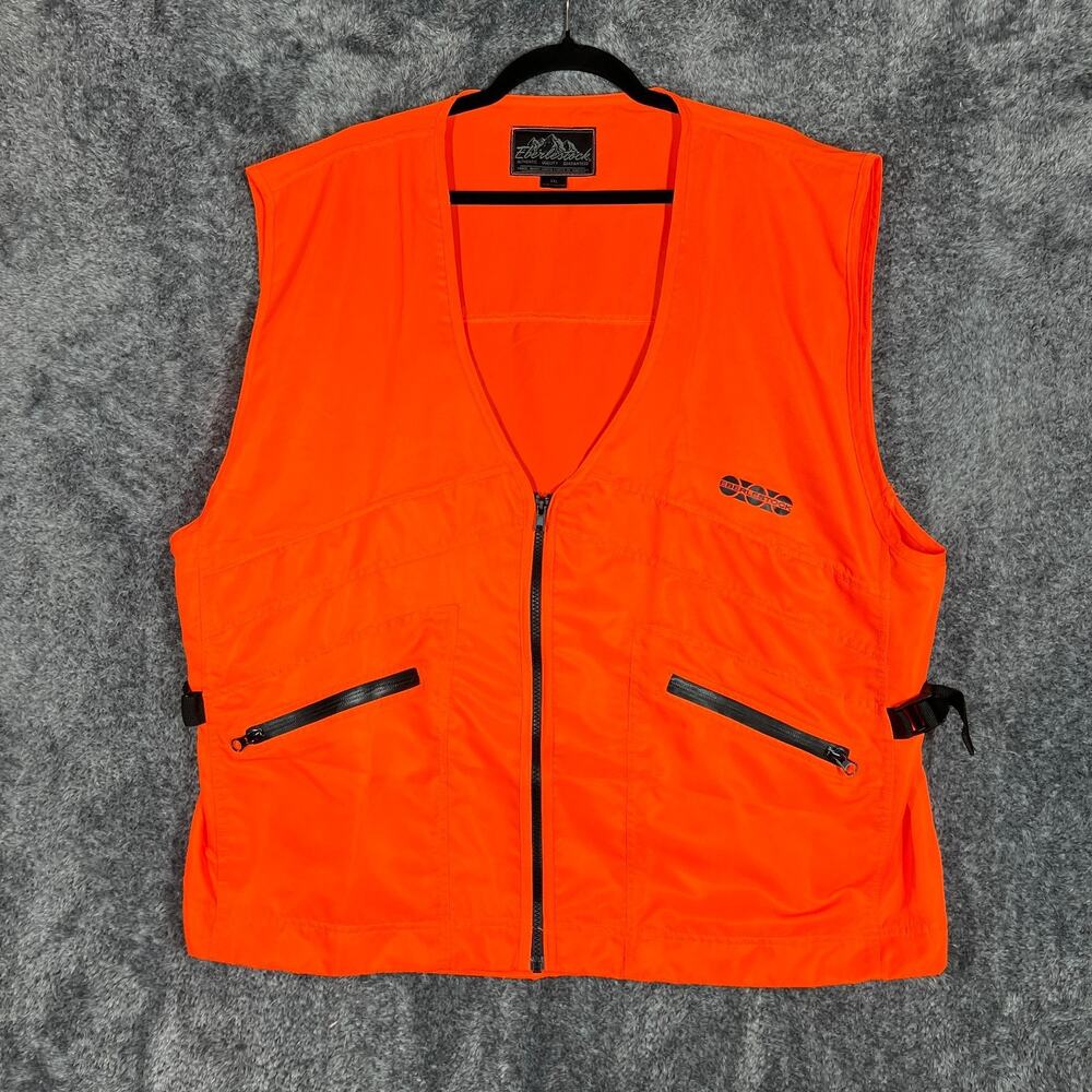 Eberlestock Vest Mens 2XL Orange High Vis Hunting Outdoors Pockets Mountain Work